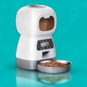 Robot Dispensador de Alimentos Automático con Control de Tiempo