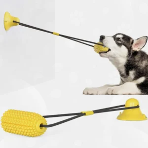 Juguete para Perros con Fijación de Pared en Forma de Choclo - Mazorca