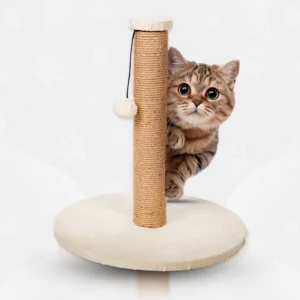 Poste Rascador alto para Gatos de Sisal