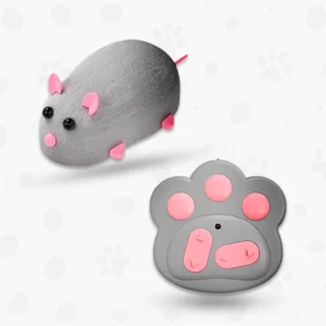 Ratón de Juguete con Control Remoto para Gatos